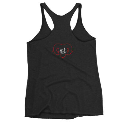 HxC Skull Logo Women's Racerback Tank - Image 2