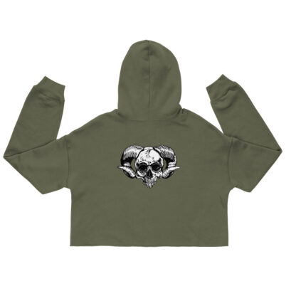 HxC Logo Crop Top Hoodie - Image 5