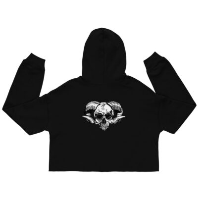 HxC Logo Crop Top Hoodie - Image 3